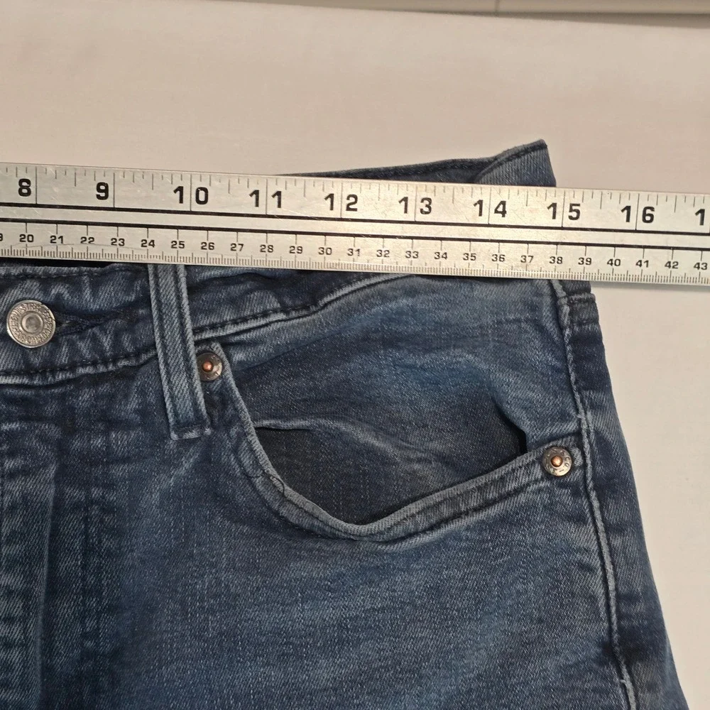 Levis 514 Straight Fit Mens Jeans Dark Wash Blue Denim W32 L32 00514-14038